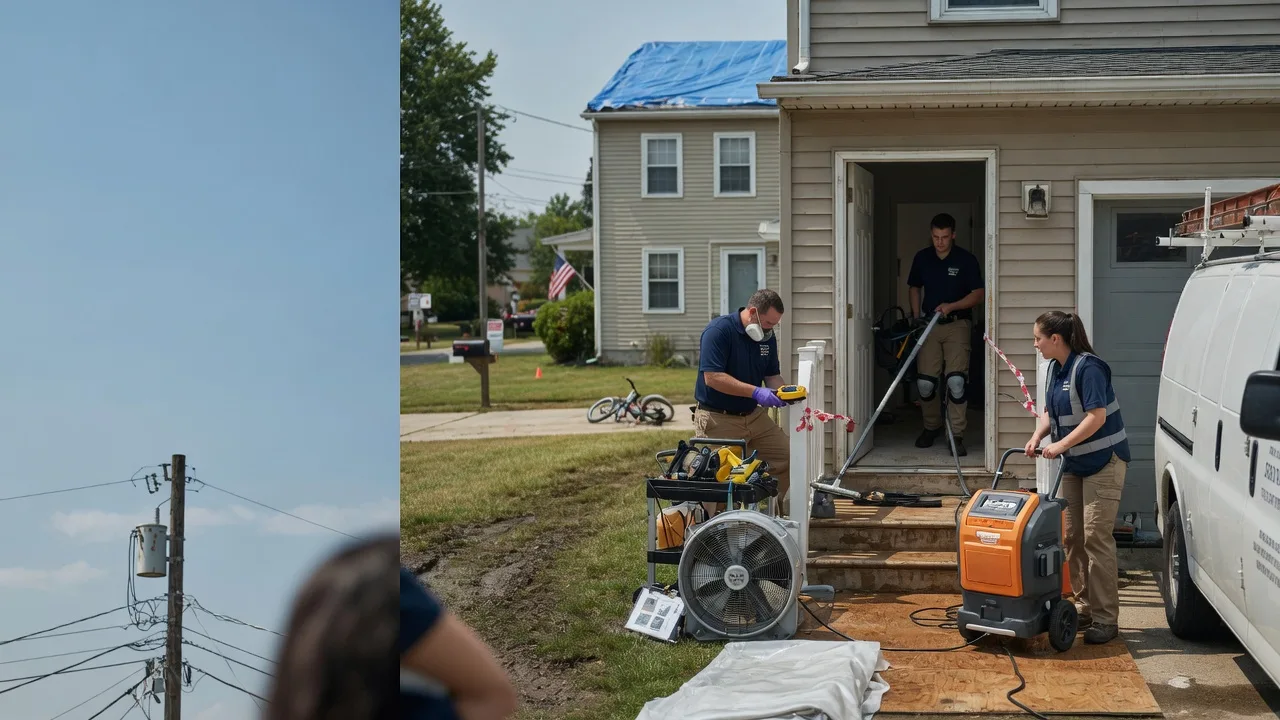 Water Damage Repair in Oak Harbor, OH near me